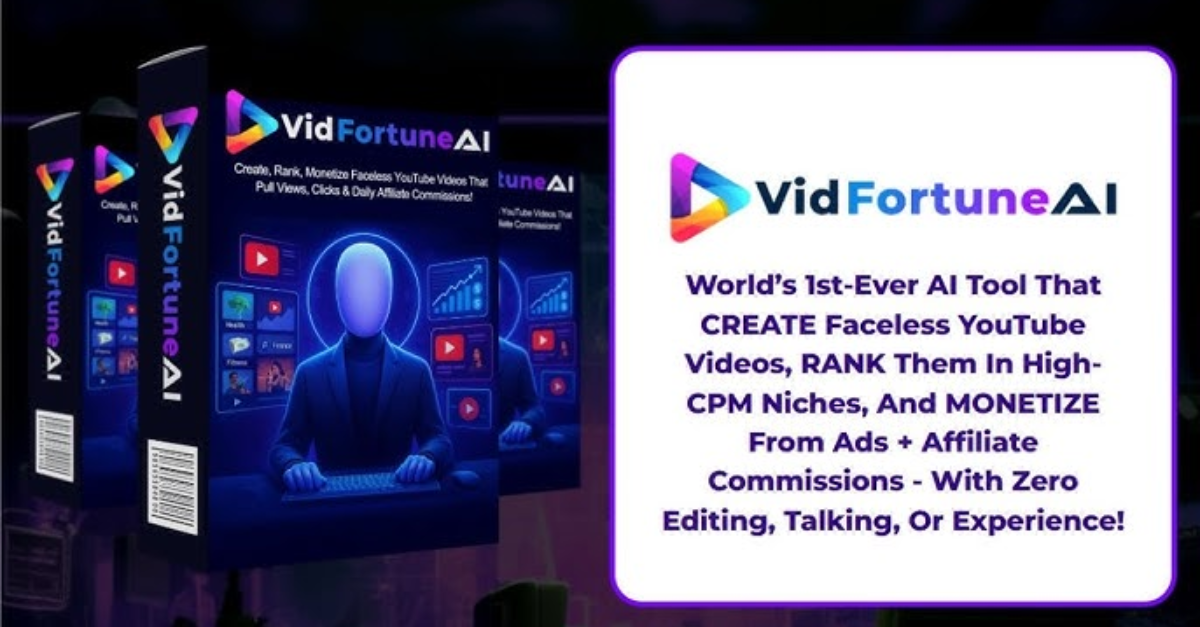 Vid Fortune AI creates viral marketing videos automatically with AI Vid Fortune AI Review