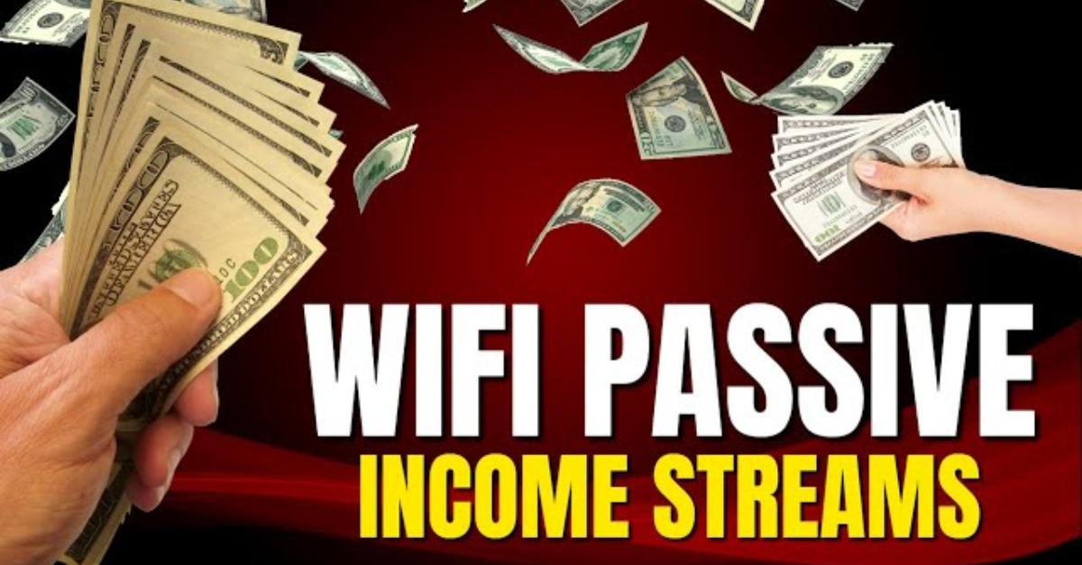 WIFI Passive Income Streams helps beginners earn money online using just a phone.