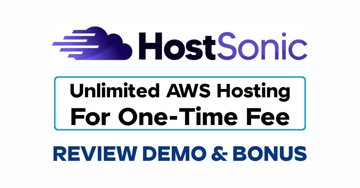 HostSonic cloud hosting dashboard preview