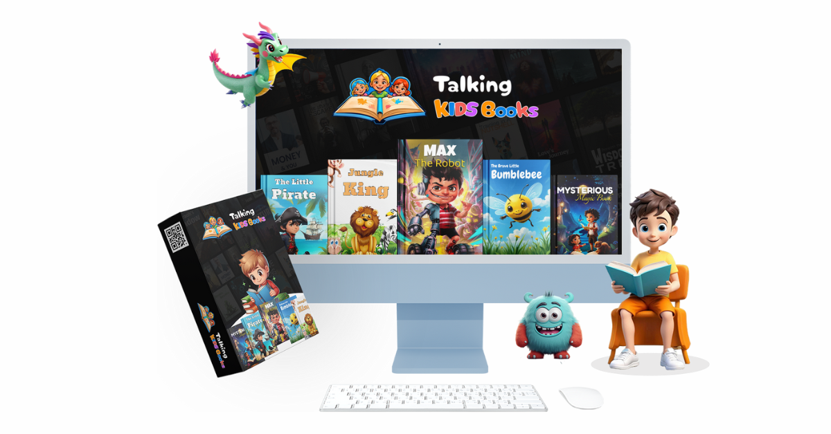 Sell Kids Audiobooks Made with AI Talking KidsBooks