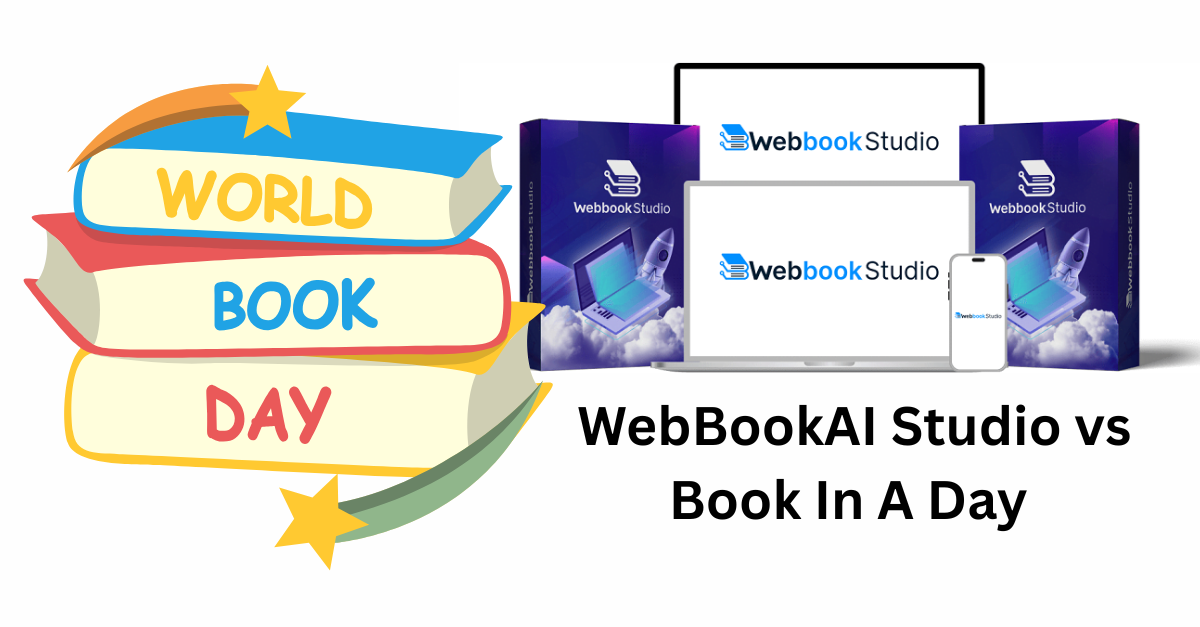 WebBookAI Studio vs Book In A Day AI Book Creators