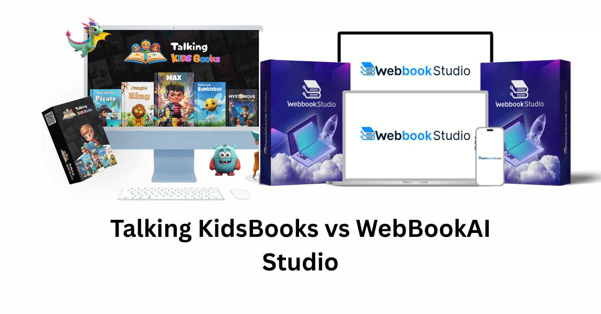 Talking KidsBooks vs WebBookAI Studio