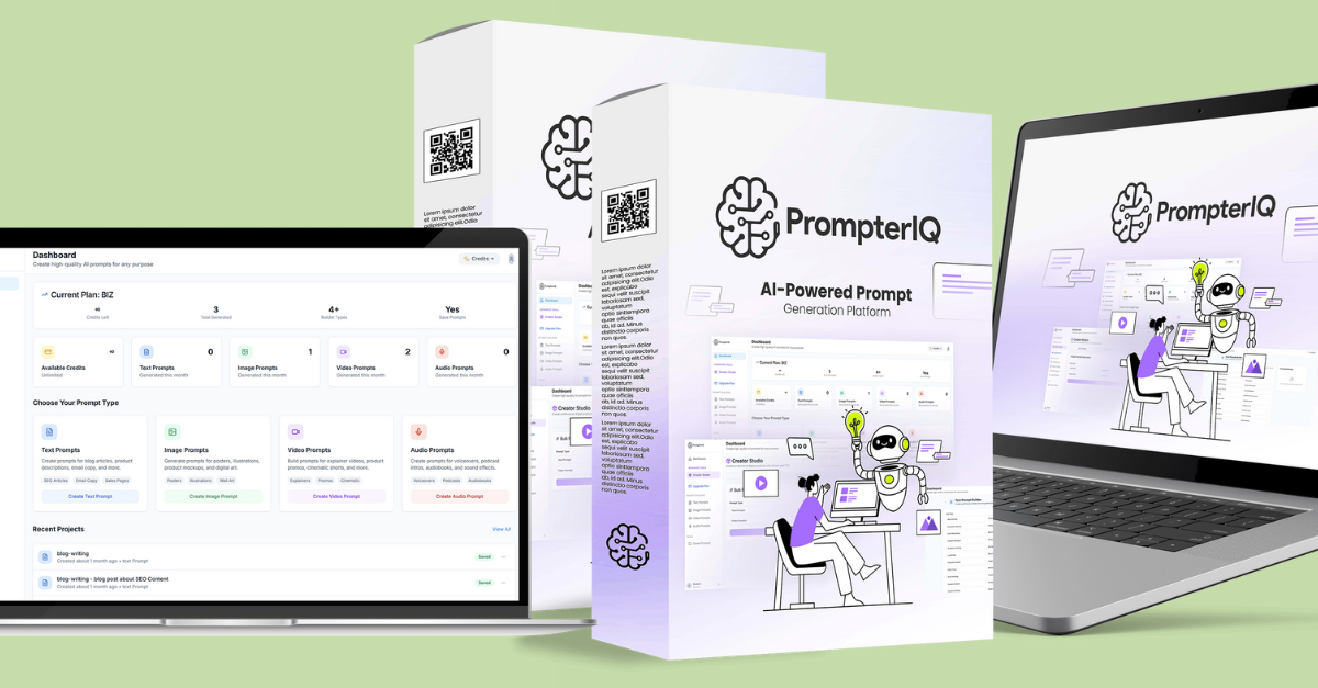 PrompterIQ user getting high-quality AI output from smart prompts