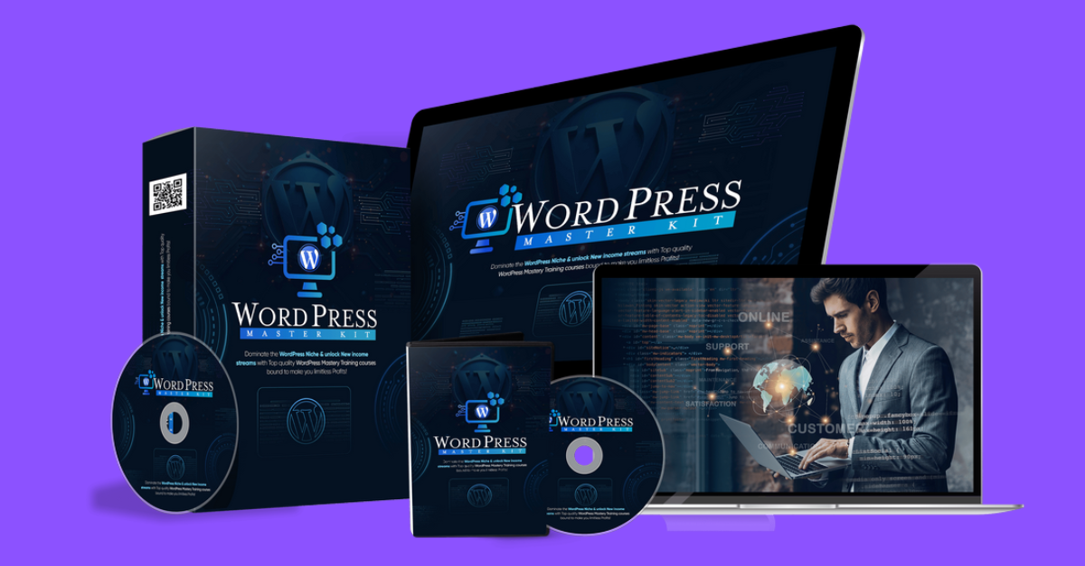 WordPress Master Kit with training files and PLR rights