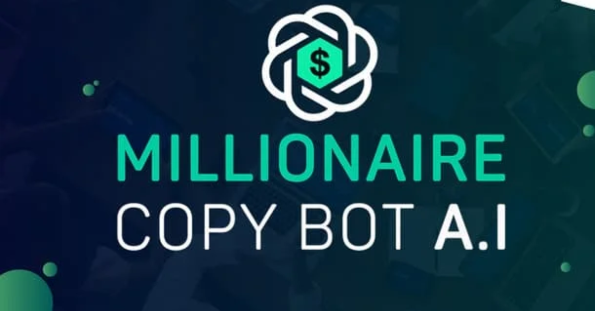 CopyBot AI dashboard showing content generation tools
