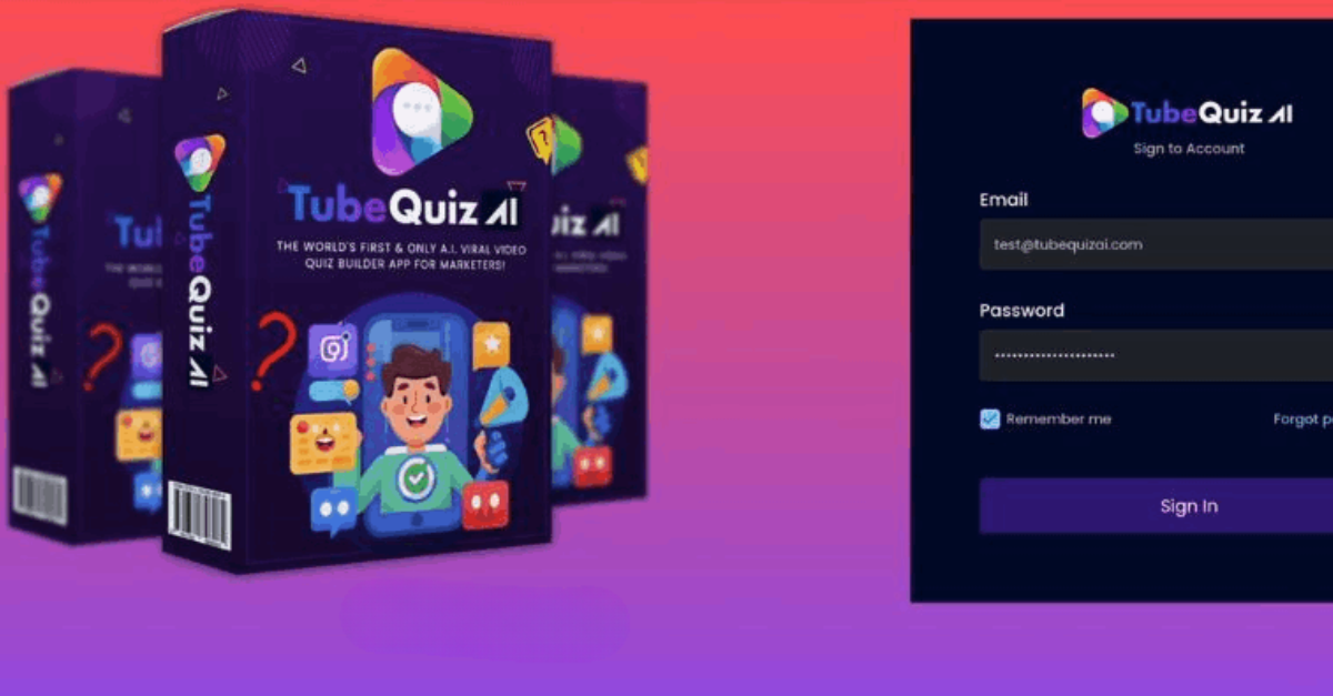TubeQuiz AI quiz creation screen