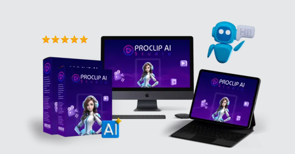 ProClip AI dashboard with visual storytelling timeline