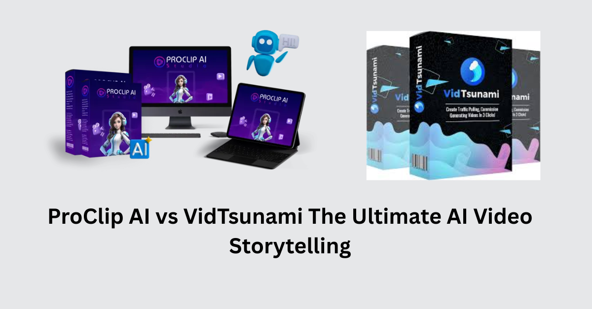 ProClip AI vs VidTsunami – AI Video Creation Tools Comparison