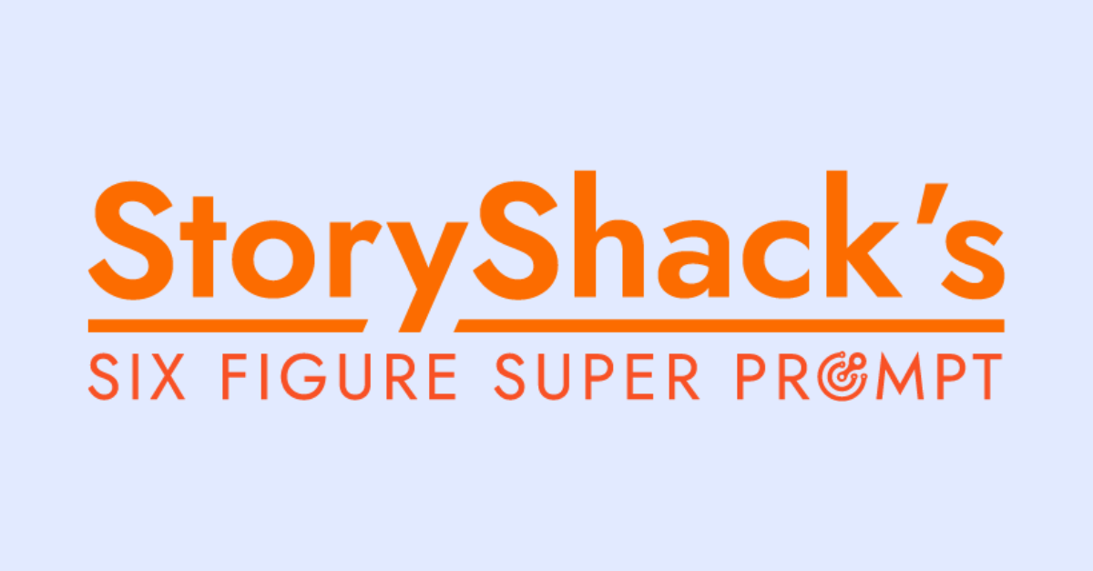 Six Figure Super Prompt AI children’s book example