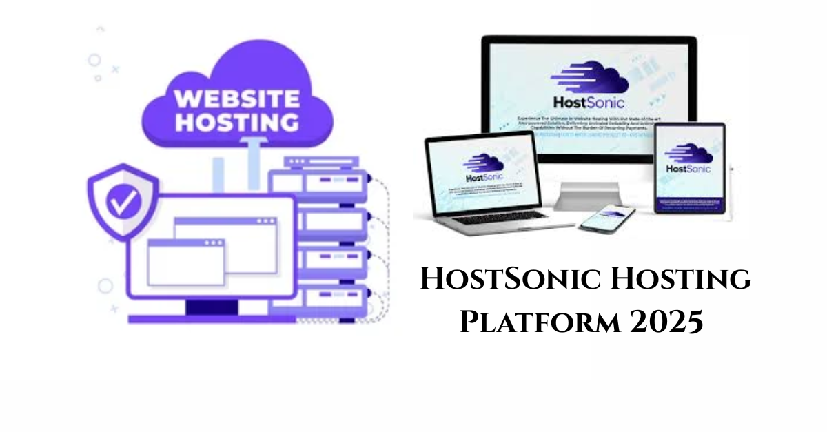 HostSonic Cloud Hosting Dashboard and Features
